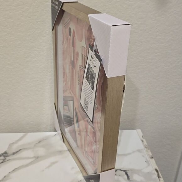 Design District Glam Sparkle Gucci Hand Embellished Framed Wall Decor - Picture 8 of 9